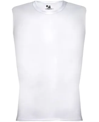 Badger Sportswear 4631 Pro-Compression Sleeveless  White