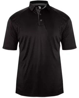 Badger Sportswear 4040 Ultimate SoftLock™ Polo Black/ Graphite