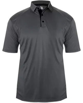 Badger Sportswear 4040 Ultimate SoftLock™ Polo Graphite/ Black