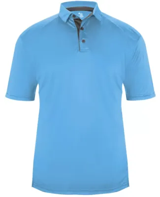 Badger Sportswear 4040 Ultimate SoftLock™ Polo Columbia Blue/ Graphite