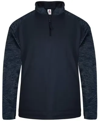 Badger Sportswear 1488 Sport Tonal Blend Fleece Lo Navy/ Navy Tonal Blend