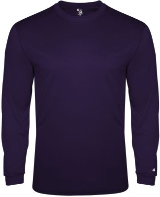 Badger Sportswear 4944 Triblend Performance Long S in Purple