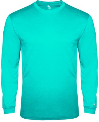 Badger Sportswear 4944 Triblend Performance Long S in Turquoise