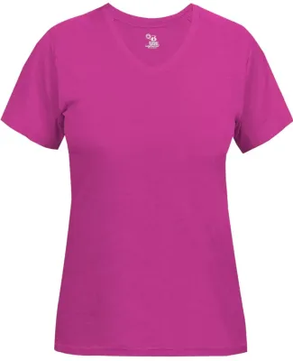 Badger Sportswear 4962 Triblend Performance Women' in Hot pink heather