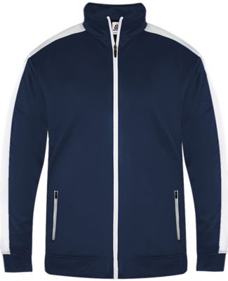 Badger Sportswear 1580 Triumph Jacket Navy/ White