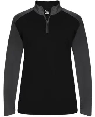 Badger Sportswear 4008 Women's Ultimate SoftLock?? Black/ Graphite