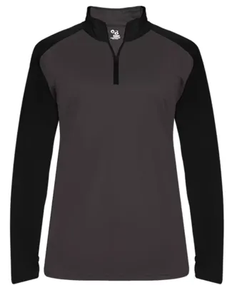 Badger Sportswear 4008 Women's Ultimate SoftLock?? Graphite/ Black