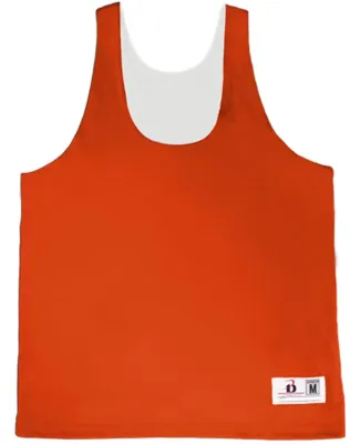 Badger Sportswear 8964 N-Core Lax Rev. Racerback W Burnt Orange/ White