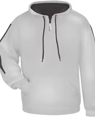 Badger Sportswear 1456 Sideline Fleece Hoodie Silver/ Graphite