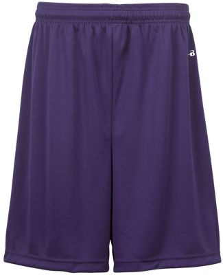 Badger Sportswear 2107 B-Dry Youth 6" Shorts in Purple