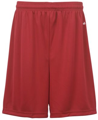 Badger Sportswear 2107 B-Dry Youth 6" Shorts in Red