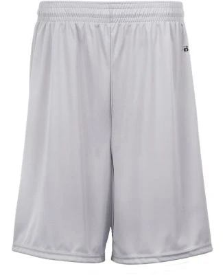 Badger Sportswear 2107 B-Dry Youth 6" Shorts in Silver