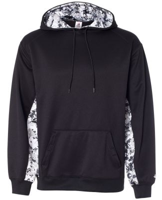 Badger Sportswear 1464 Digital Camo Colorblock Per in Black/ white
