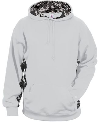 Badger Sportswear 1464 Digital Camo Colorblock Per in White/ black