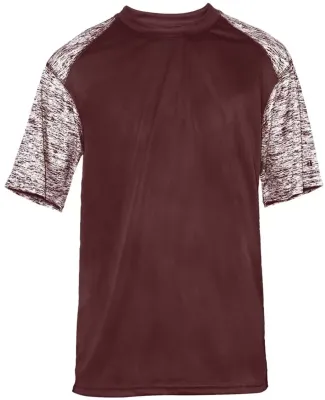 Badger Sportswear 2151 Blend Sport Youth T-Shirt Maroon/ Maroon Blend