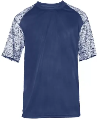 Badger Sportswear 2151 Blend Sport Youth T-Shirt Royal/ Royal Blend