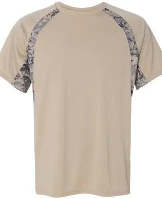 Badger Sportswear 4140 Digital Camo Hook T-Shirt Sand