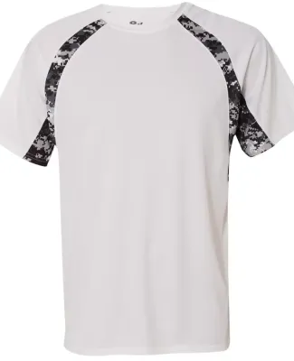 Badger Sportswear 4140 Digital Camo Hook T-Shirt White
