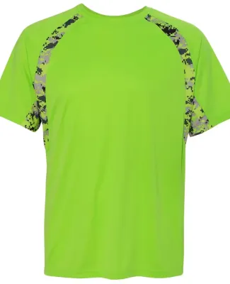 Badger Sportswear 4140 Digital Camo Hook T-Shirt Lime