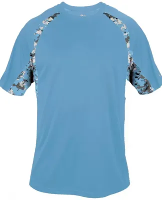Badger Sportswear 4140 Digital Camo Hook T-Shirt Columbia Blue