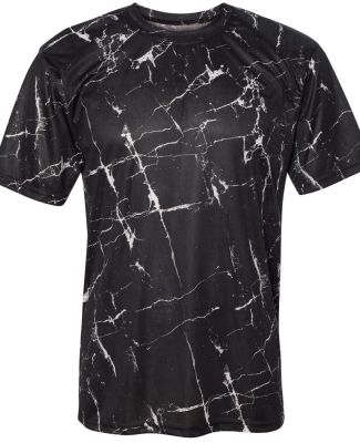 Badger Sportswear 4183 Shock Short Sleeve T-Shirt Black Shock