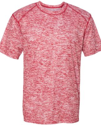 Badger Sportswear 4191 Blend Short Sleeve T-Shirt in Red