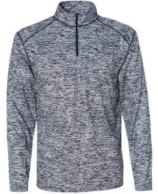 Badger Sportswear 4192 Blend Quarter-Zip Pullover Navy