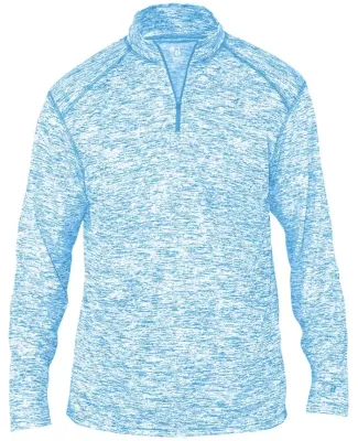 Badger Sportswear 4192 Blend Quarter-Zip Pullover Columbia Blue
