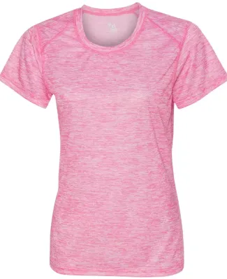 Badger Sportswear 4196 Blend Women's Short Sleeve  Pink