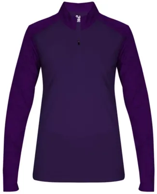 Badger Sportswear 4179 Women's Sport Tonal Blend Q Purple/ Purple Tonal Blend