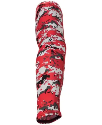 Badger Sportswear 0280 Digital Camo Arm Sleeve Red Digital