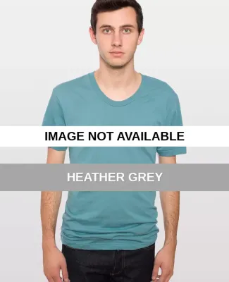American Apparel RSA6402 Unisex Sheer Summer T-Shi Heather Grey