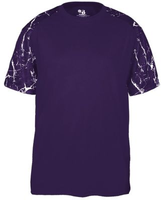 Badger Sportswear 2143 Shock Youth Sport T-Shirt Purple