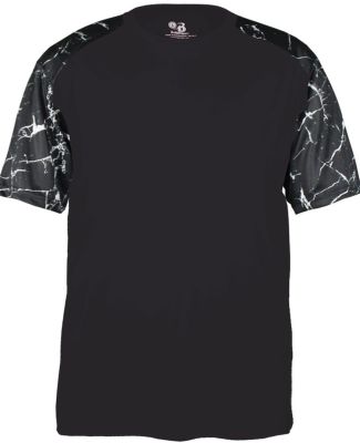 Badger Sportswear 4143 Shock Sport T-Shirt Black Shock
