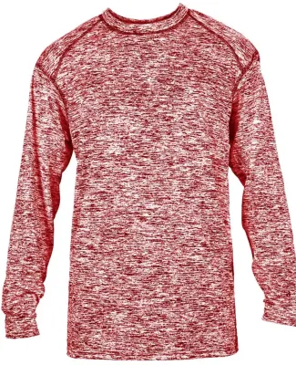 Badger Sportswear 4194 Blend Long Sleeve T-Shirt Red