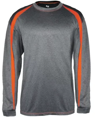 Badger Sportswear 4350 Pro Heather Fusion Long Sleeve T-Shirt Catalog