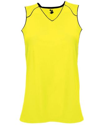 Badger Sportswear 6172 B-Core Adrenaline Women's J Safety Yellow/ Black