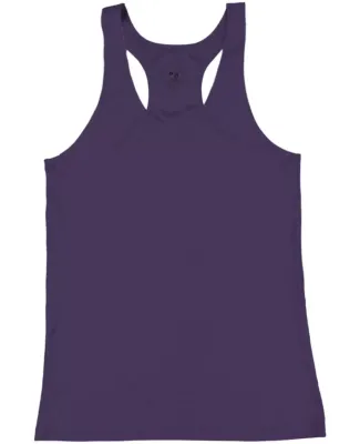 Badger Sportswear 4166 B-Core Women's Racerback Ta Purple