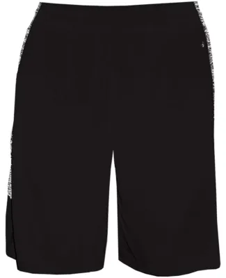 Badger Sportswear 2195 Blend Panel Youth Shorts Black/ Black Blend