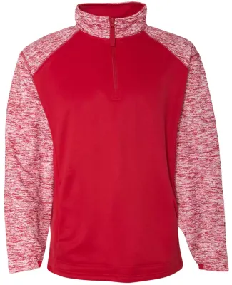 Badger Sportswear 1487 Blend Sport Performance Fle Red/ Red Blend