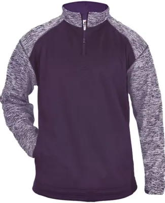 Badger Sportswear 1487 Blend Sport Performance Fle Purple/ Purple Blend