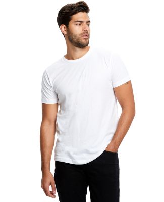2400 US Blanks Adult Jersey Knit T-Shirt in White