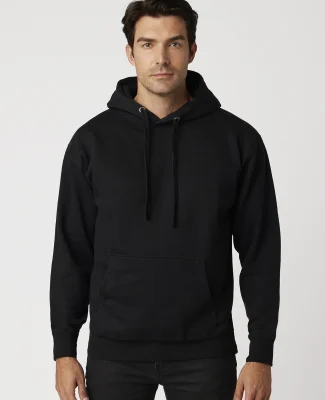 Cotton Heritage M2580 PREMIUM PULLOVER HOODIE in Black