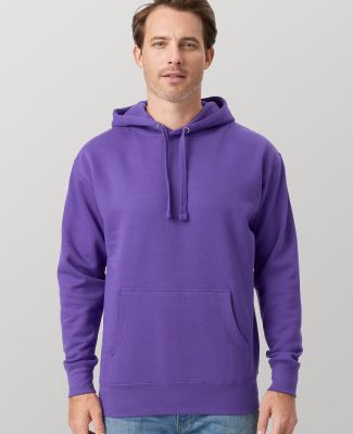 Cotton Heritage M2580 PREMIUM PULLOVER HOODIE in Purple