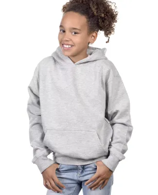 Cotton Heritage Y2500 PREMIUM PULLOVER YOUTH HOODI in Athletic heather