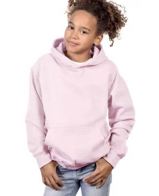 Cotton Heritage Y2500 PREMIUM PULLOVER YOUTH HOODI in Light pink