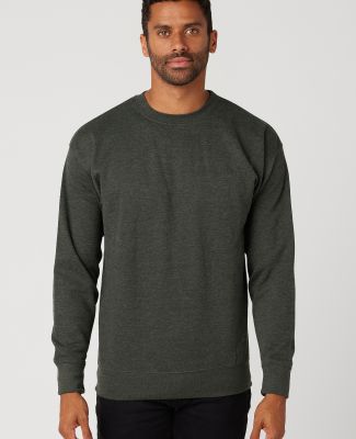 Cotton Heritage M2480 PREMIUM CREW NECK in Charcoal heather