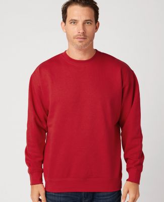 Cotton Heritage M2480 PREMIUM CREW NECK in Cardinal