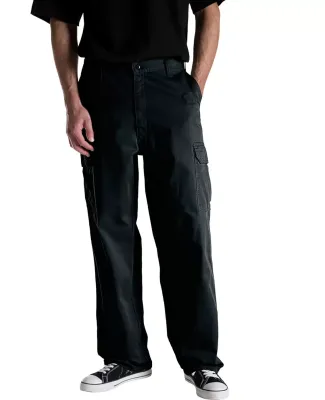 Dickies Workwear 23214 8.5 oz. Loose Fit Cargo Wor BLACK _48
