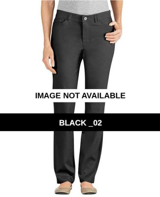 Dickies Workwear FP212 Ladies' Slim Fit Straight L BLACK _02